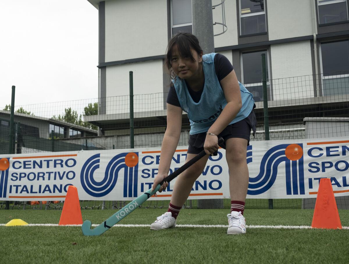 Partita di hockey scolastica