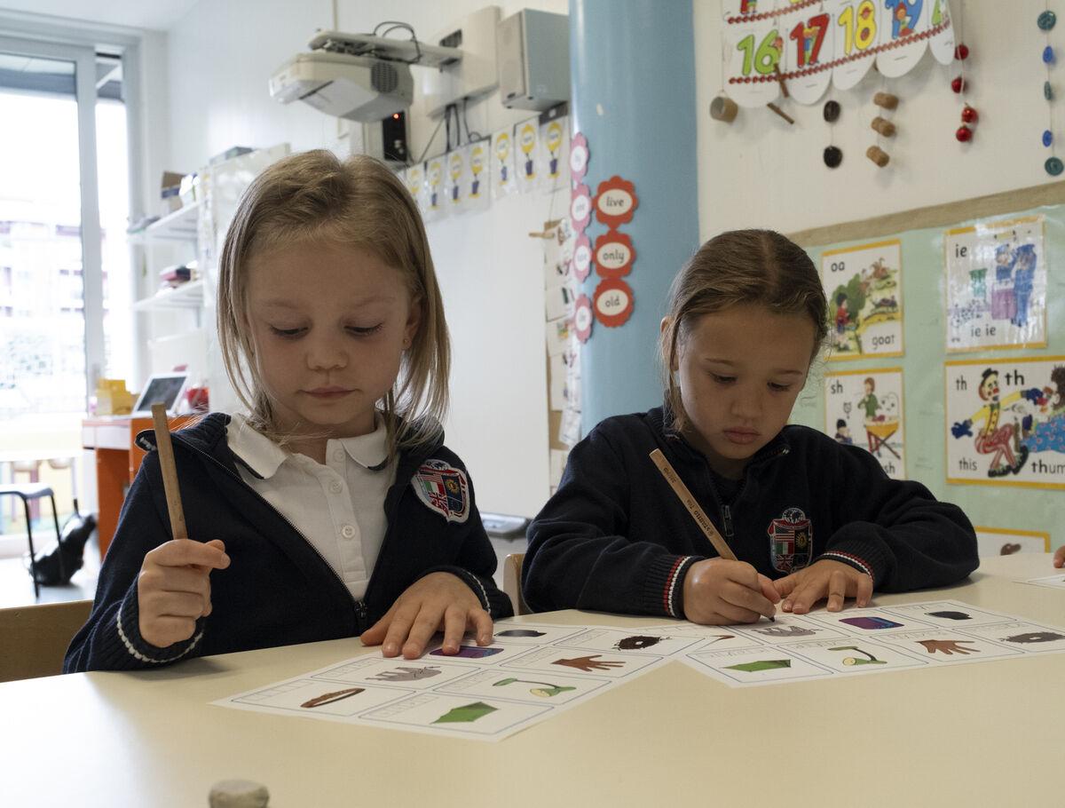 Spazi della scuola primaria alla International School of Bergamo
