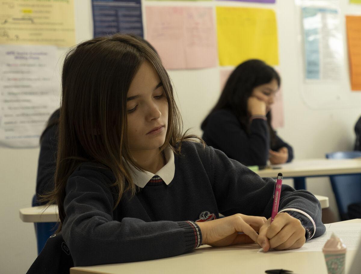 Docenti della scuola media alla International School of Bergamo