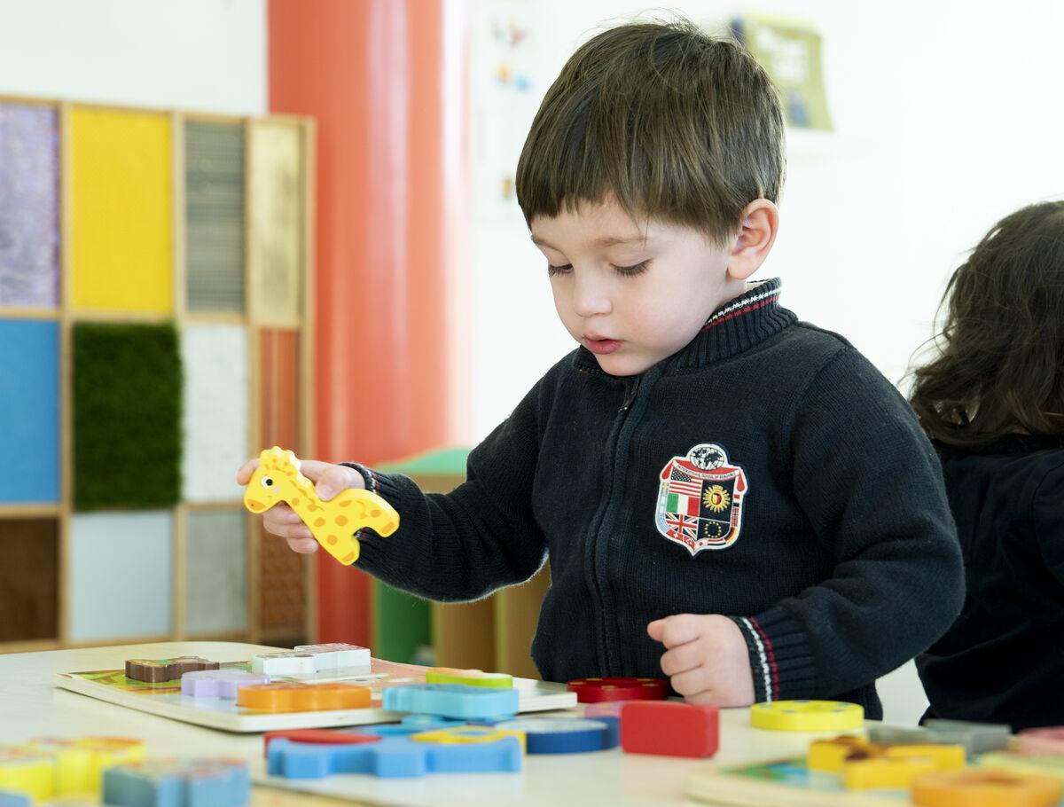 Ambiente educativo della scuola dell’infanzia alla International School of Bergamo
