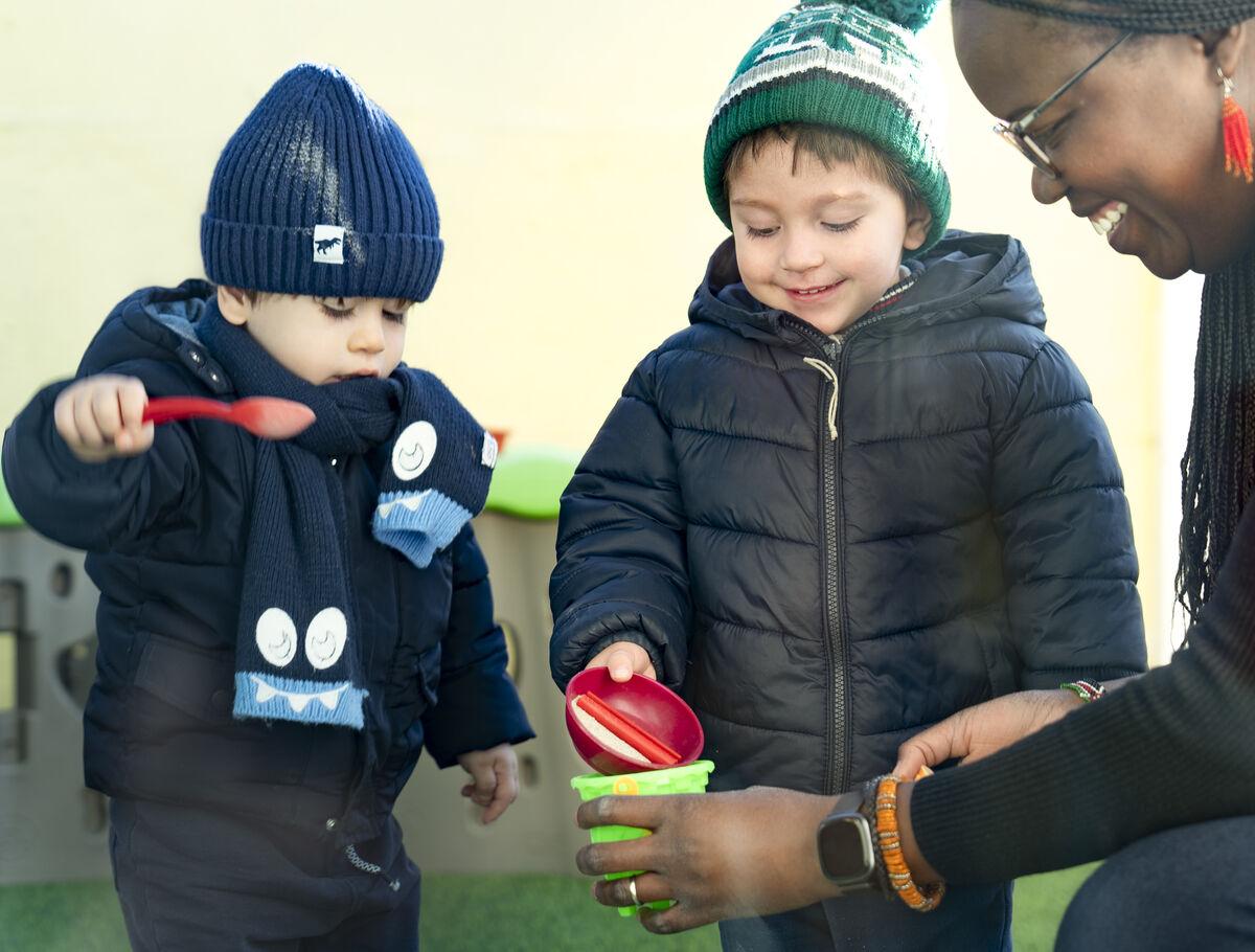 Spazi educativi della scuola dell’infanzia alla International School of Bergamo
