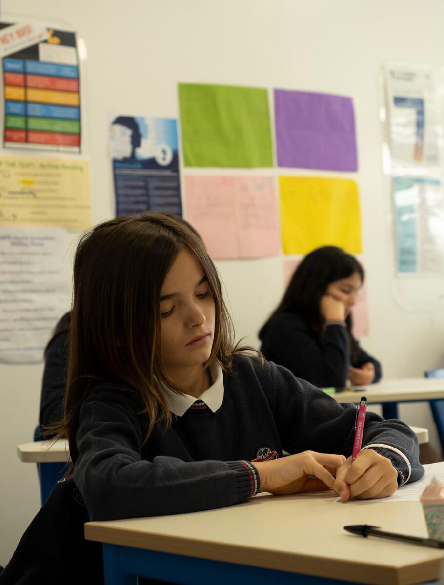 Scuola media a Bergamo